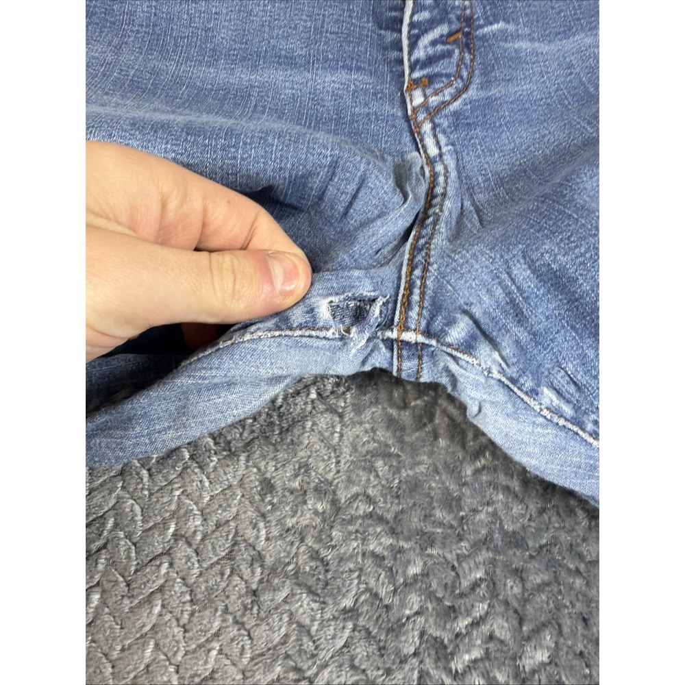 Levi's 512 Women's Classic Slim Stretch Tapered Leg Blue Denim Jeans Size 16M - Picture 6 of 15
